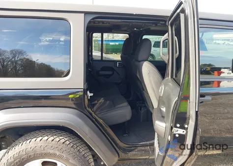 2021 Jeep Wrangler Unlimited Sport S 4X4 from USA, damaged, VIN 1C4HJXDG0MW523702